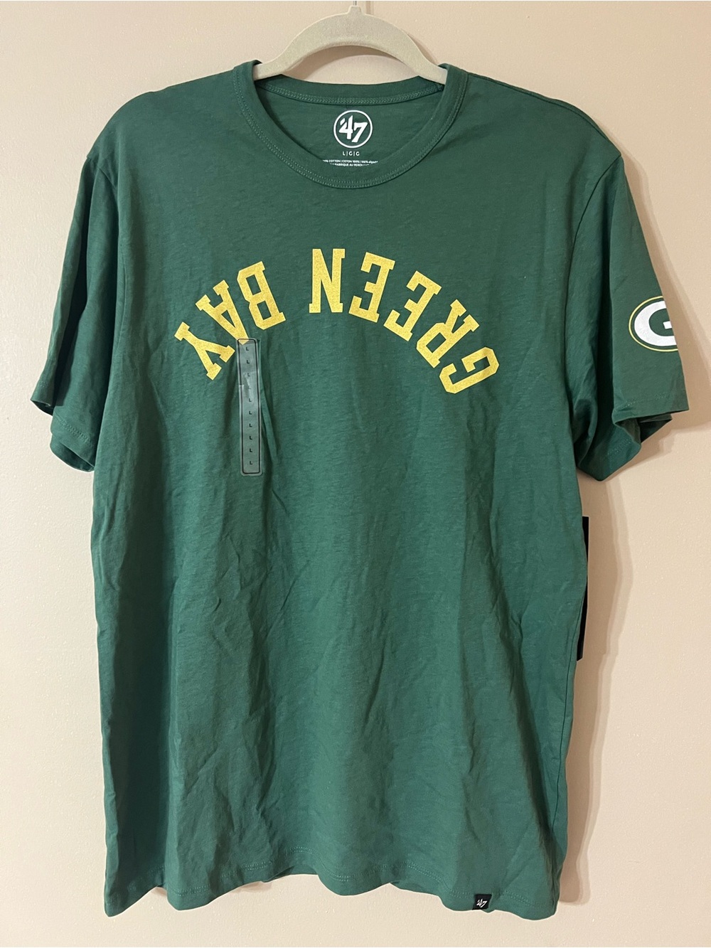 47 Men's Green Bay Packers Upside Down NFL T-Shirt